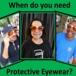 When do you need protective eyewear?